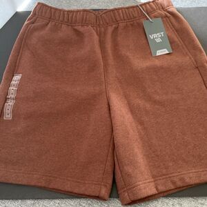 VRST 8 Inch Fleece Shorts Men’s Size Medium Earth Brown Heather Retail $45.00